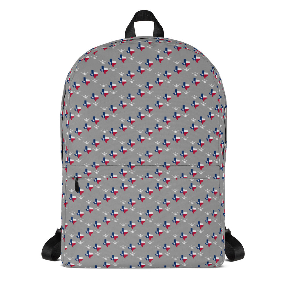SsilShops, colour-block buckled backpack