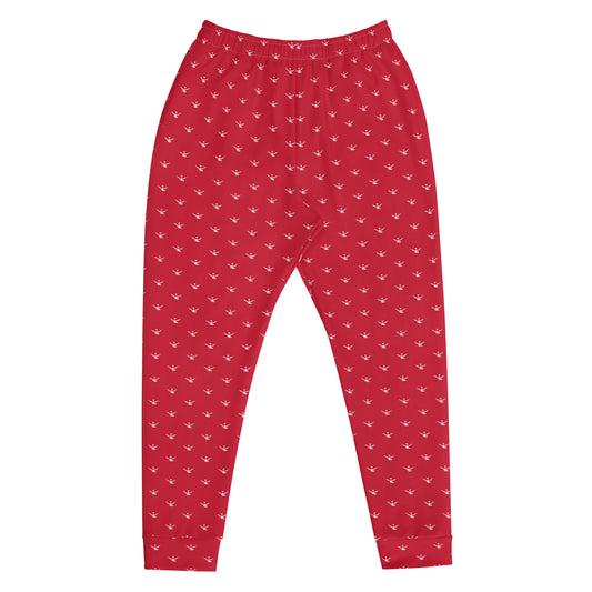 "LW" Men's Joggers in Red