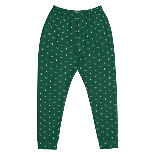 "LW" Men's Joggers in British Racing Green