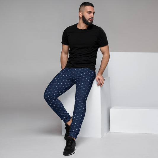 "LW" Men's Joggers in Navy