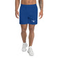 "LW" Men's Athletic Shorts in Blue