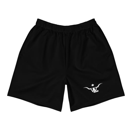 "LW" Men's Athletic Shorts in Black