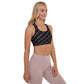 LSK "TexasMade" Padded Sports Bra in Black