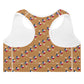 LSK "TexasMade" Padded Sports Bra in Nude