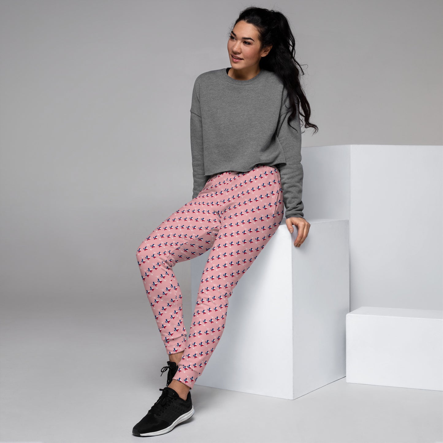 LSK Women's Joggers in Light Pink