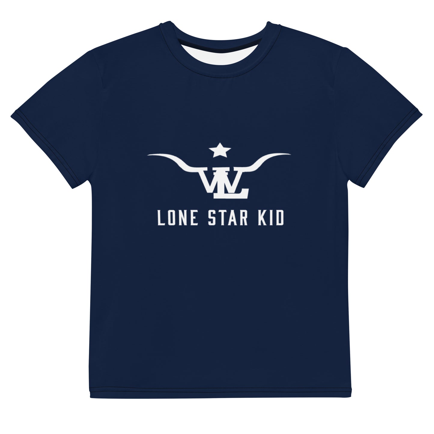 LSK Youth Crew Neck T-shirt in Navy