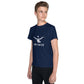 LSK Youth Crew Neck T-shirt in Navy