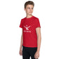 LSK Youth Crew Neck T-shirt in Red