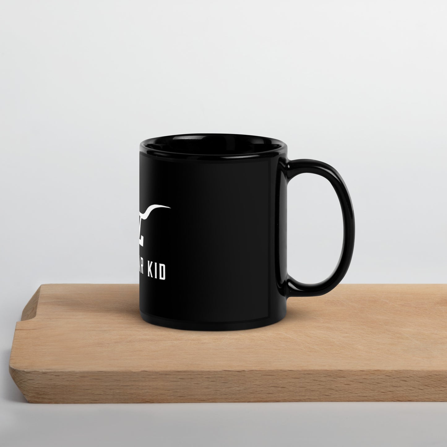 LSK Black Glossy Mug