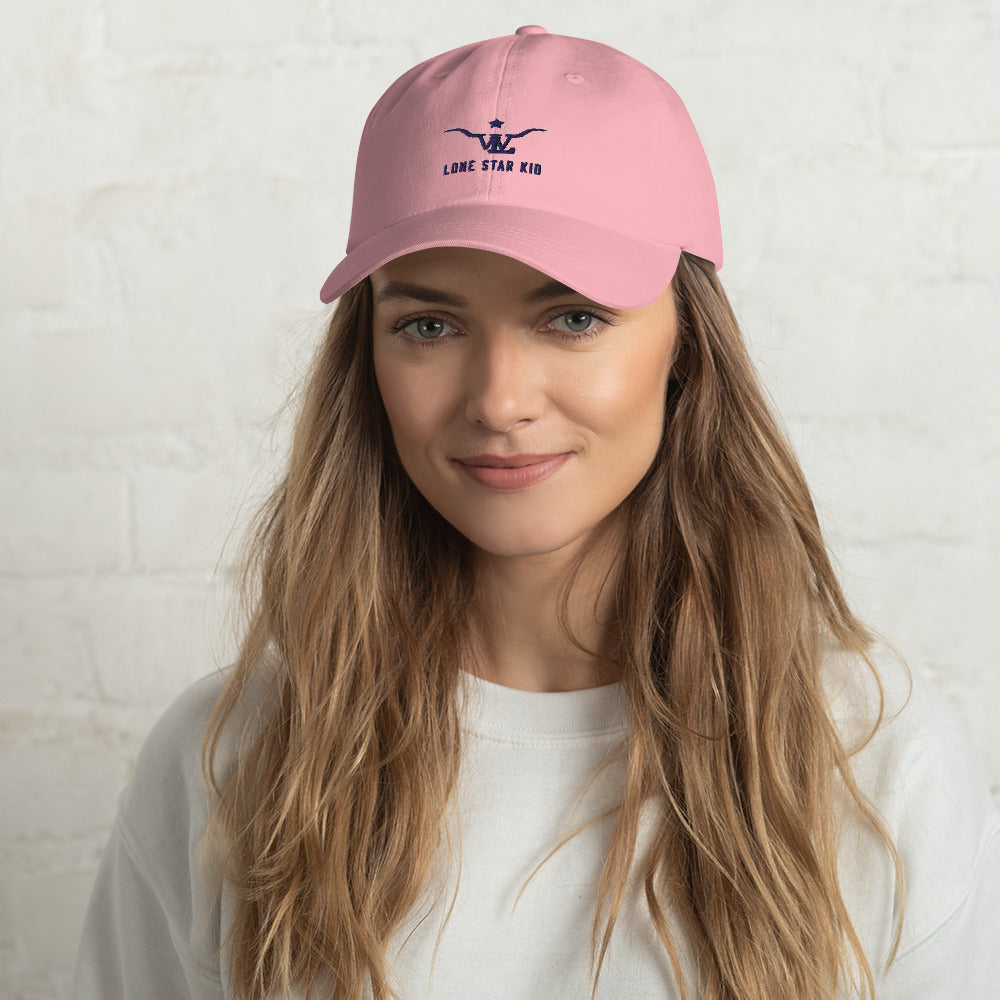 LSK "Dad" Hat with Navy Logo